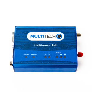 blue multitech cellular modem