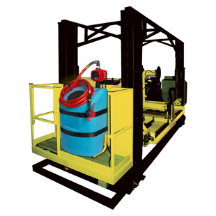 Extractor Mounted Water Supply