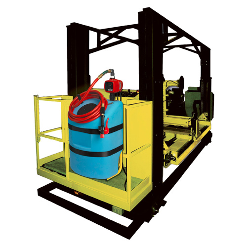 Extractor Mounted Water Supply