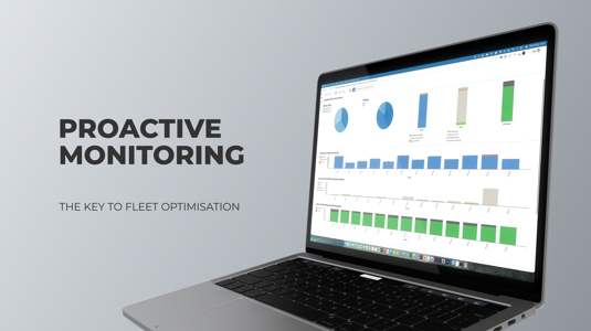 A laptop showing data that can help to optimise battery performance