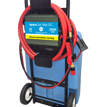 The back of an HydroCart Max DC/AC